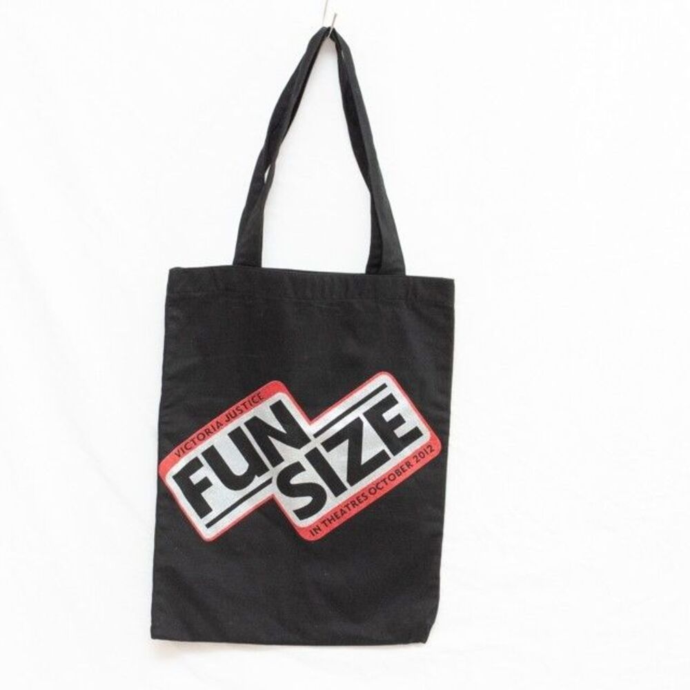 Tote bag For The 2012 Film Fun Size Starring Victoria Justice Sparkles Logo 17"
